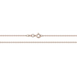9ct Rose Gold Cable Chain 
