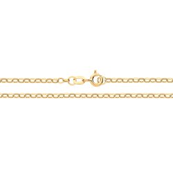 9ct Gold Diamond Cut Belcher Hollow Chain 