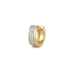 Diamond Huggies In 9ct Gold 