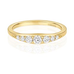 Diamond Ring In 9ct Gold 