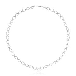 Silver & Co Cz Chain Necklet SNG0026