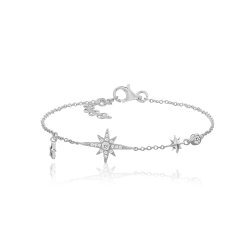 Silver & Co Fine Northern Star Braclet SBG0047