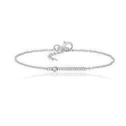Silver & Co Fine Bar Braclet SBG0049