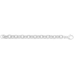 Silver Solid Belcher Braclet 