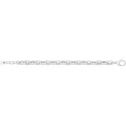 Silver Solid Rolo Braclet 