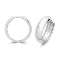 Silver Rhodium Plated Clickers G51435-