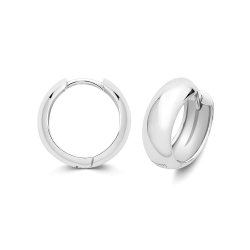 Silver Rhodium Plated Clickers G51435-
