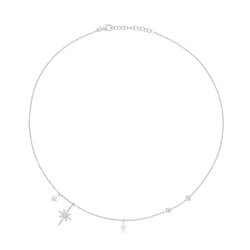Silver & Co Northern Star Necklet SNG0004