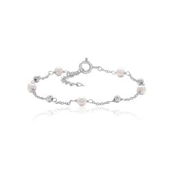 Silver & Co Pearl Bracelet SBG0063