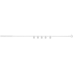 Silver Ladies' Fine Cz Bracelet 