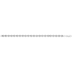 Silver 6mm Bead Bracelet 