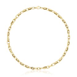 9ct Gold Hollow Necklace 