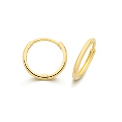 9ct Yel Gold Huggies 