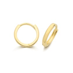 9ct Yel Gold Huggies 