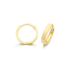 9ct Yel Gold Huggies 