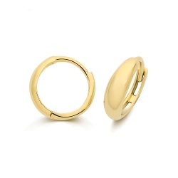 9ct Yel Gold Huggies 