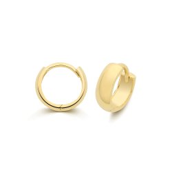 9ct Yel Gold Huggies 