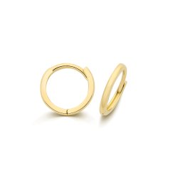9ct Yel Gold Huggies 