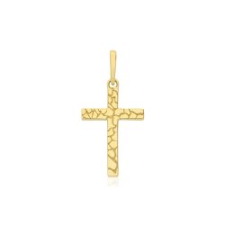 9ct Yellow Gold Cross 