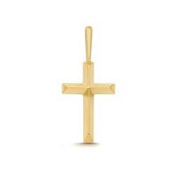 9ct Yel Gold Cross 