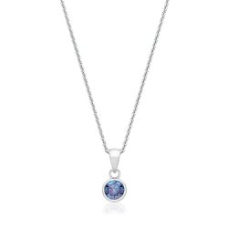 Silver & Co June Birth Stone (alexandrite) Pendant SPG0106