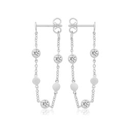 Silver & Co Fine By The Yard Earrings SEG0118