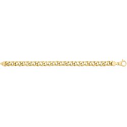 9ct Gold Hollow Bracelet 