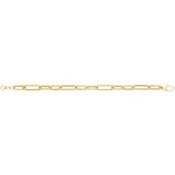 9ct Gold Hollow Bracelet 