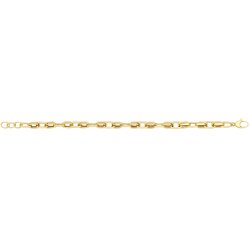 9ct Gold Hollow Bracelet 