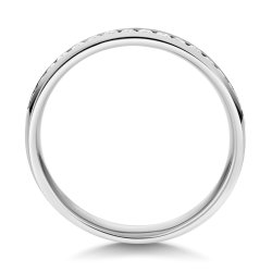 Lab Grown Diamond Set Wedding Ring In Platinum 