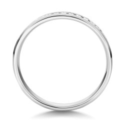 Lab Grown Diamond Set Wedding Ring In Platinum 