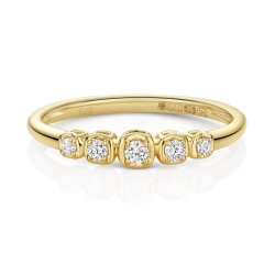 Diamond Ring In 9ct Gold 