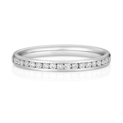 Lab Grown Diamond Set Wedding Ring In Platinum 