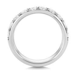 Lab Grown Diamond Set Wedding Ring In Platinum 