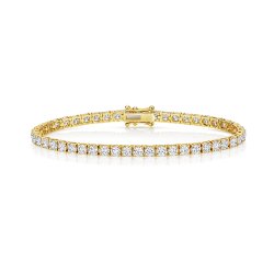 Lab Grown Diamond Bracelet  In 18ct Gold 