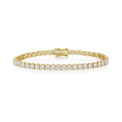 Lab Grown Diamond Bracelet  In 18ct Gold 