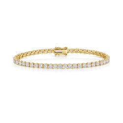 Lab Grown Diamond Bracelet  In 18ct Gold 