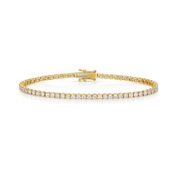 Lab Grown Diamond Bracelet  In 18ct Gold 