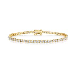 Lab Grown Diamond Bracelet  In 18ct Gold 