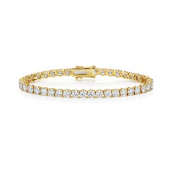 Lab Grown Diamond Bracelet  In 18ct Gold 