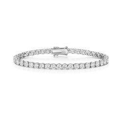Lab Grown Diamond Bracelet  In 18ct White Gold 