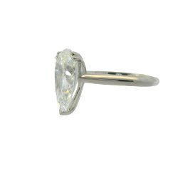 Lab Diamond 5.17ct FVS1 Grade set in Platinum Size M