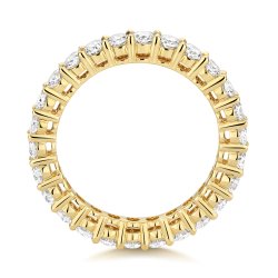 Lab Grown Diamond Oval Full Eternity In 18ct Gold 