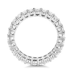 Lab Grown Diamond Oval Full Eternity In 18ct White Gold 