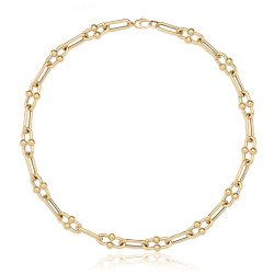 9ct Gold Hollow Necklace 