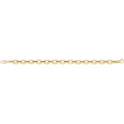 9ct Gold Hollow Bracelet 