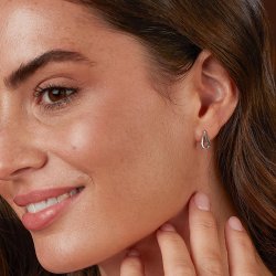 Kit Heath Serenity Loop Dainty Stud Earrings