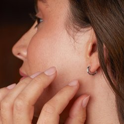 Kit Heath Serentiy Semi Hoop Stud Earrings