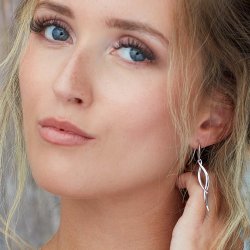Kit Heath Entwine Twine Twist Drop Earrings