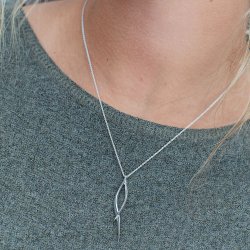Kit Heath Entwine Twine Twist Necklace 18